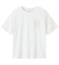 Name ItT-shirt - NkfKatalin - Bright White
