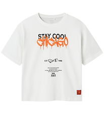 Name It T-shirt - NkmLeroy - Bright White