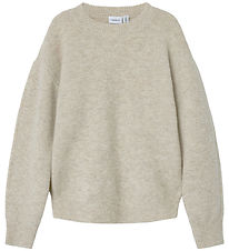 Name It Bluse - Strik - NkfDiana - Humus