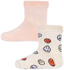 Molo Strømper - Bambus/Viskose - Nodda - 2-pak - Rose Cloud