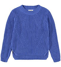 Molo Bluse - Strik - Gillis - Violet Blue