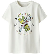 Name It T-shirt - NmmKarlton - Coconut Milk