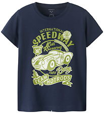 Name It T-shirt - NmmKarlton - Mood Indigo