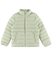 Tommy Hilfiger Dunjakke - Light Down - Misty Sage Green