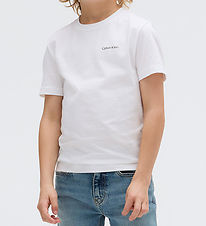 Calvin Klein T-shirt - Geo Ck Backprint - Bright White