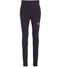 Calvin Klein Leggings - Ck Logo - Ck Black