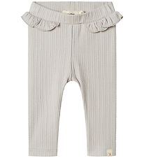 Lil' Atelier Leggins - NbfFleura - Vapor Blue