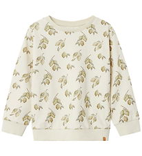 Lil' Atelier Sweatshirt - NmnJobo - Turtledove/Lemons