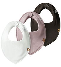 Name It Hagesmæk - 3-pak - Rib - NbfYvettekoy - Cloud Dancer/Bur