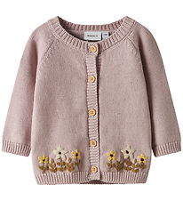 Name It Cardigan - Strik - NbfKamma - Burnished Lilac