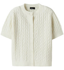 LMTD Cardigan - Strik - NlfKave - Antique White