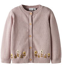 Name It Cardigan - Strik - NmfKanja - Burnished Lilac