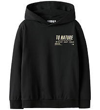 Name It Hættetrøje - NkmLaurel - Black