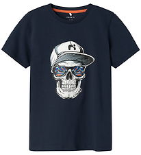 Name It T-shirt - NkmLorne - Navy Blazer
