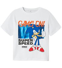 NameIt T-shirt - NkmJerry Sonic - Bright White