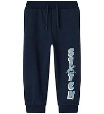 Name It Sweatpants - NmmJasp - Stitch - Navy Blazer