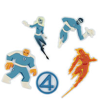 CroCs Vedhæng - Marvel Fantastic 4 - 5-pak