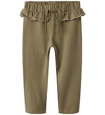 Lil Atelier Bukser - Rib - NmfThoro - Sepia Tint