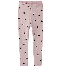 Name It Leggings - NmfKheart - Burnished Lilac
