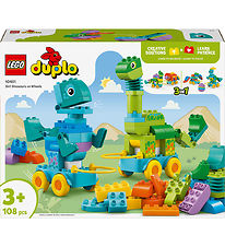 LEGO® DUPLO - 3-I-1-Dinosaurer På Hjul 10451 - 108 Dele