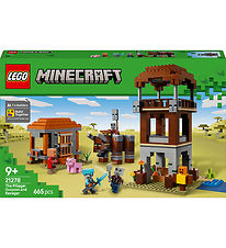 LEGO® Minecraft - Røverforposten Og Ravager 21278 - 665 Dele