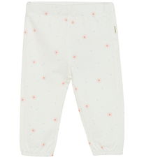 Minymo Sweatpants - AOP - Marshmellow White