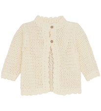 Minymo Cardigan - Strik - Marshmellow White