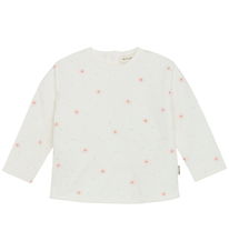 Minymo Sweatshirt - AOP - Marshmellow White