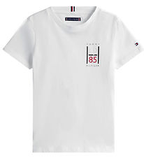 Tommy Hilfiger T-shirt - Graphic - Hvid