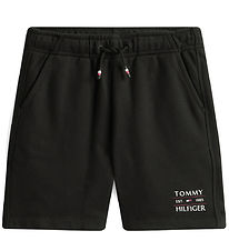 Tommy Hilfiger Sweatshorts - Flag - Sort