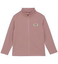Color Kids Jakke m. Fleece - Stretch - Woodrose