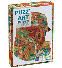 Djeco Puslespil - 350 Brikker - PUZZ'ART - Bears