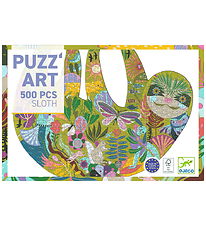 Djeco Puslespil - 500 Brikker - PUZZ'ART - The Sloth