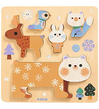 Djeco Puslespil - WoodyStack
