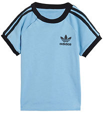 adidas Originals T-shirt - 3S - Ashblu