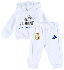 adidas Performance Sweatsæt - Real Madrid - White/Black/Croyal