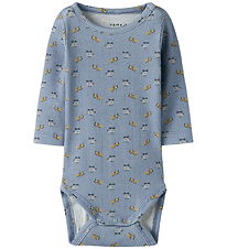 Name It Body l/æ - Rib - NbmKoalkab - Dusty Blue
