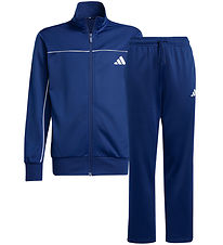 adidas Performance Træningssæt - J CP TR TS - DKBLUE/WHITE