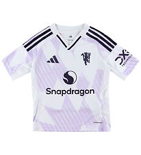 adidas Performance Fodboldtrøje - MUFC A JSY Y - Hvid