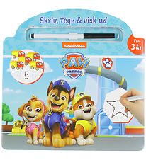 Alvilda Aktivitetsbog - Paw Patrol - Skriv, Tegn og Visk Ud
