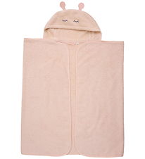 Pippi Babyhåndklæde - 120 x 70 cm - Rose Dust