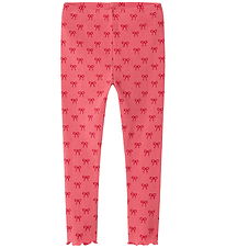 Name It Leggings - Rib - NmfKarinna - Rapture Rose
