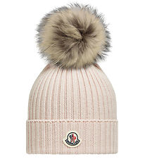 Moncler Hue - Strik - Uld - Light Grey m. Kvast