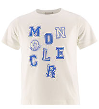 Moncler T-shirt - Hvid m. Print