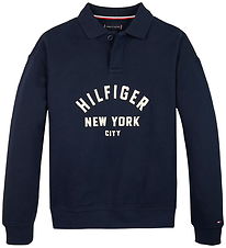 Tommy Hilfiger Polobluse - Graphic - Dark Night Navy