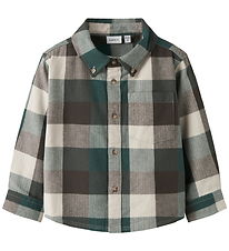 Name It Overshirt - NmmLarry - Turkish Coffee