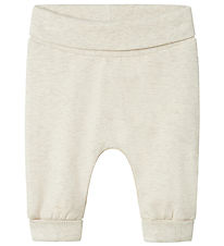 Name It Sweatpants - NbfTasalle - Peyote Melange