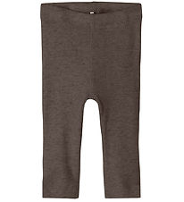 Name It Leggings - Noos - Rib - NbnKab - Delicioso Melange