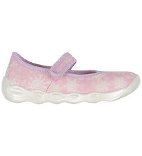 Superfit Ballerina Hjemmesko - Bubble - Rosa/Mehrfarbig