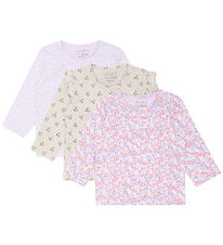 Hust and Claire Bluse - Alda GreenFlower - 3-pak - Wheat Melange